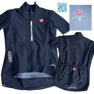 Castelli Cycling Gabba Athletic Full-Zip Top Sz M